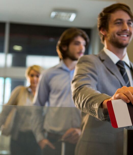 A man talking with Visa Agent Easy Tourist Card